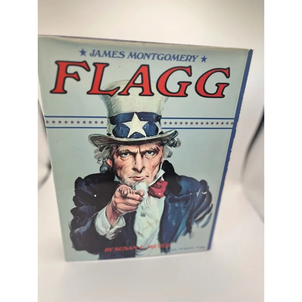 James Montgomery Flagg by Susan E Meyer 1974 First Printing Hardcover Art Book